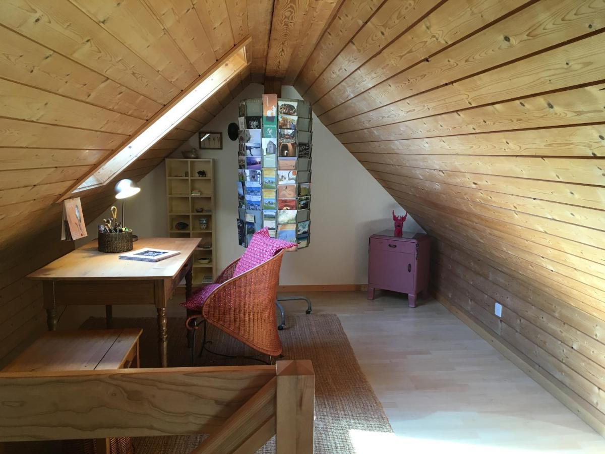 3,5 Zimmerferienwohnung Schwalbenäscht Rüeggisberg Exterior foto